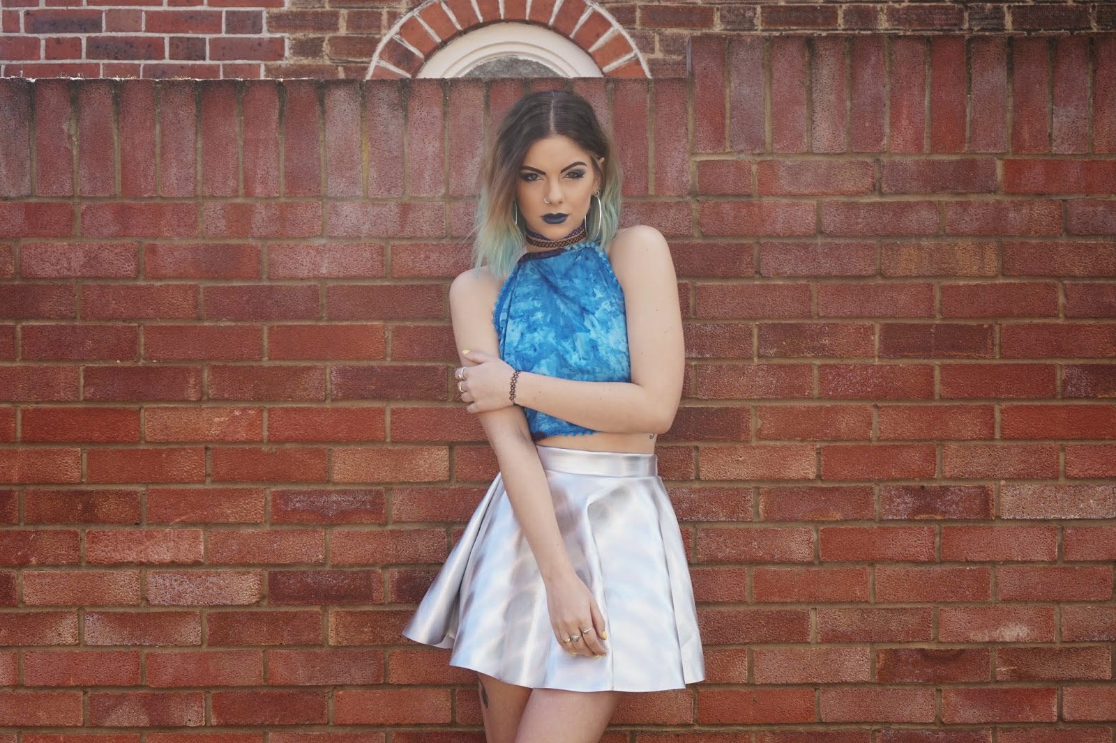 TIE DYE HOLOGRAPHIC SASS Sophie Hannah