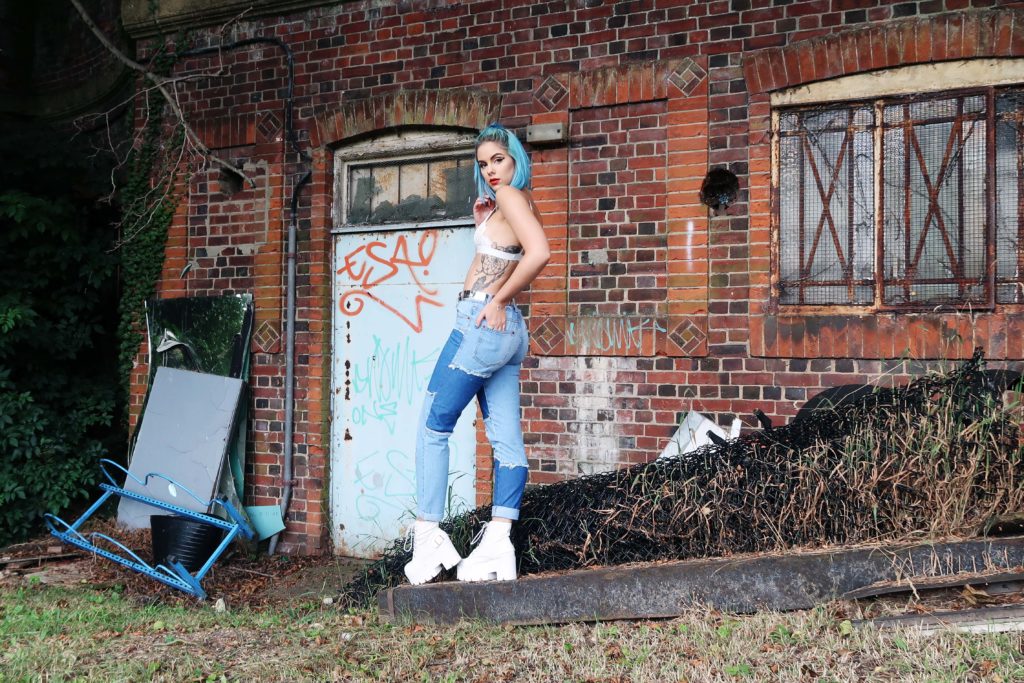 sophie hannah richardson styles patchwork jeans