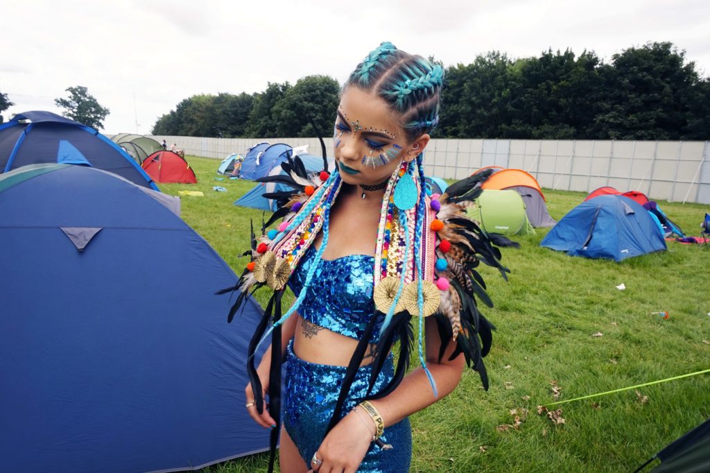 Sophie Hannah Richardson at secret garden party
