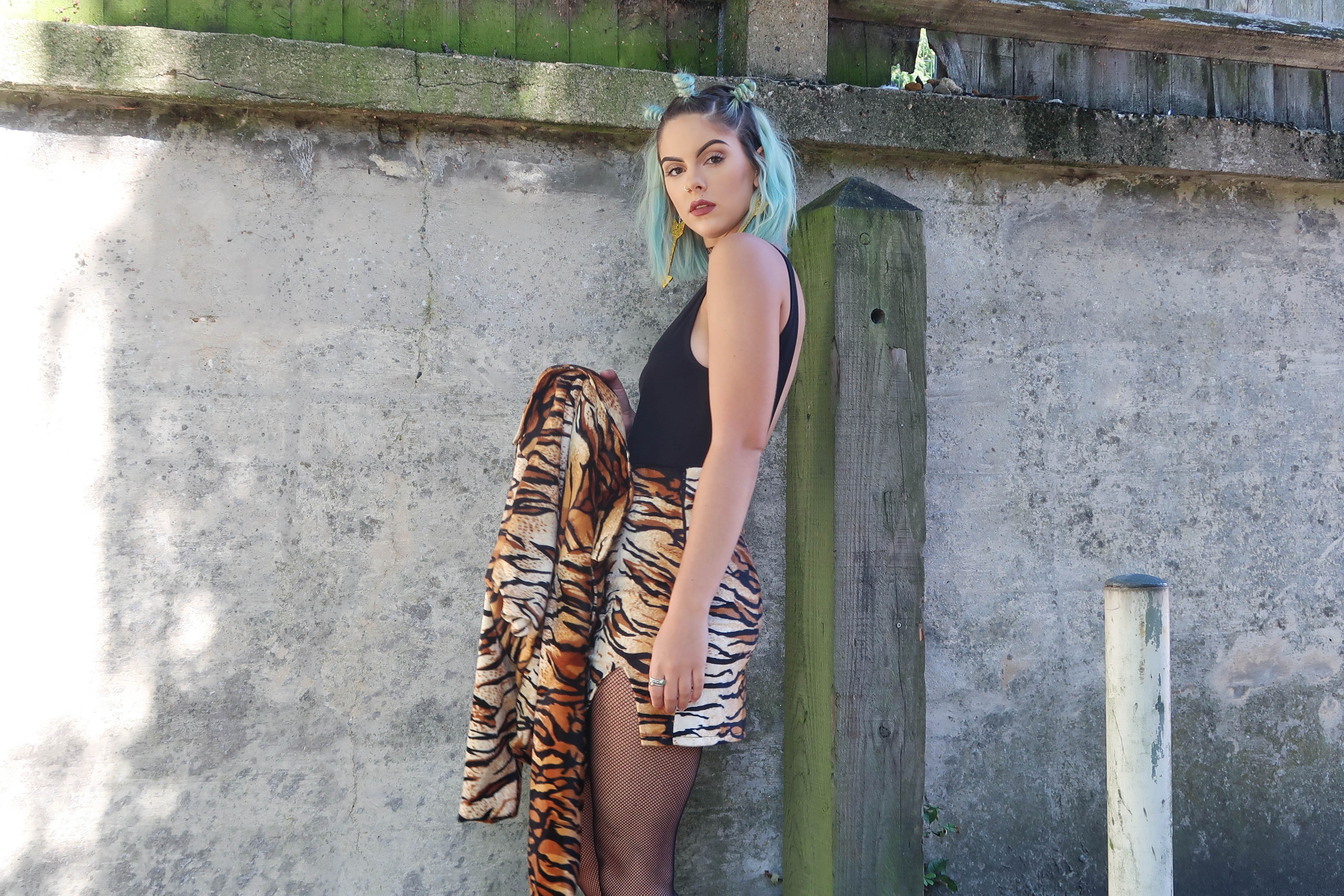 sophie hannah richardson wearing a coord from isolated heroes