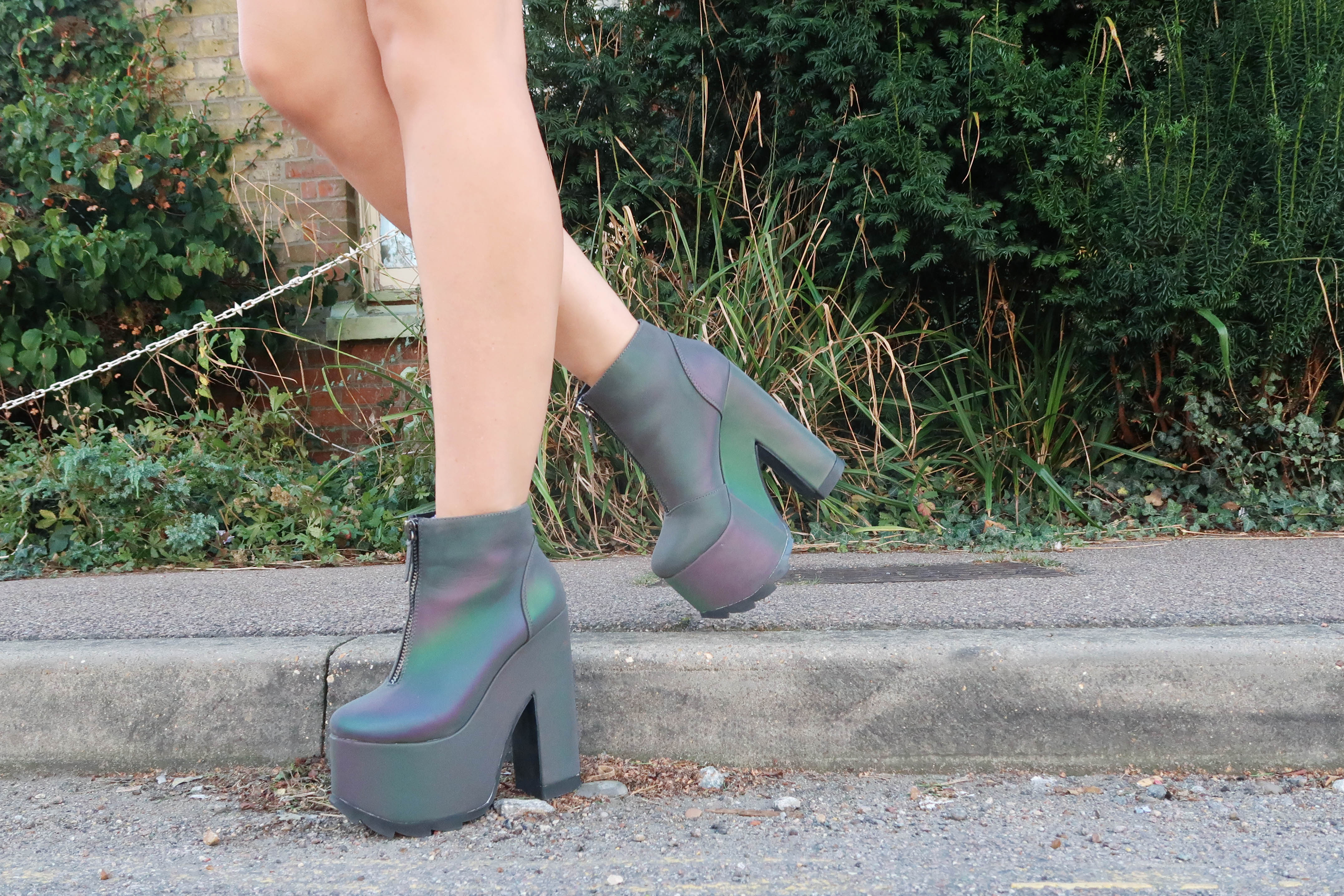 sophie hannah richardson wearing a missguided lace cami dress