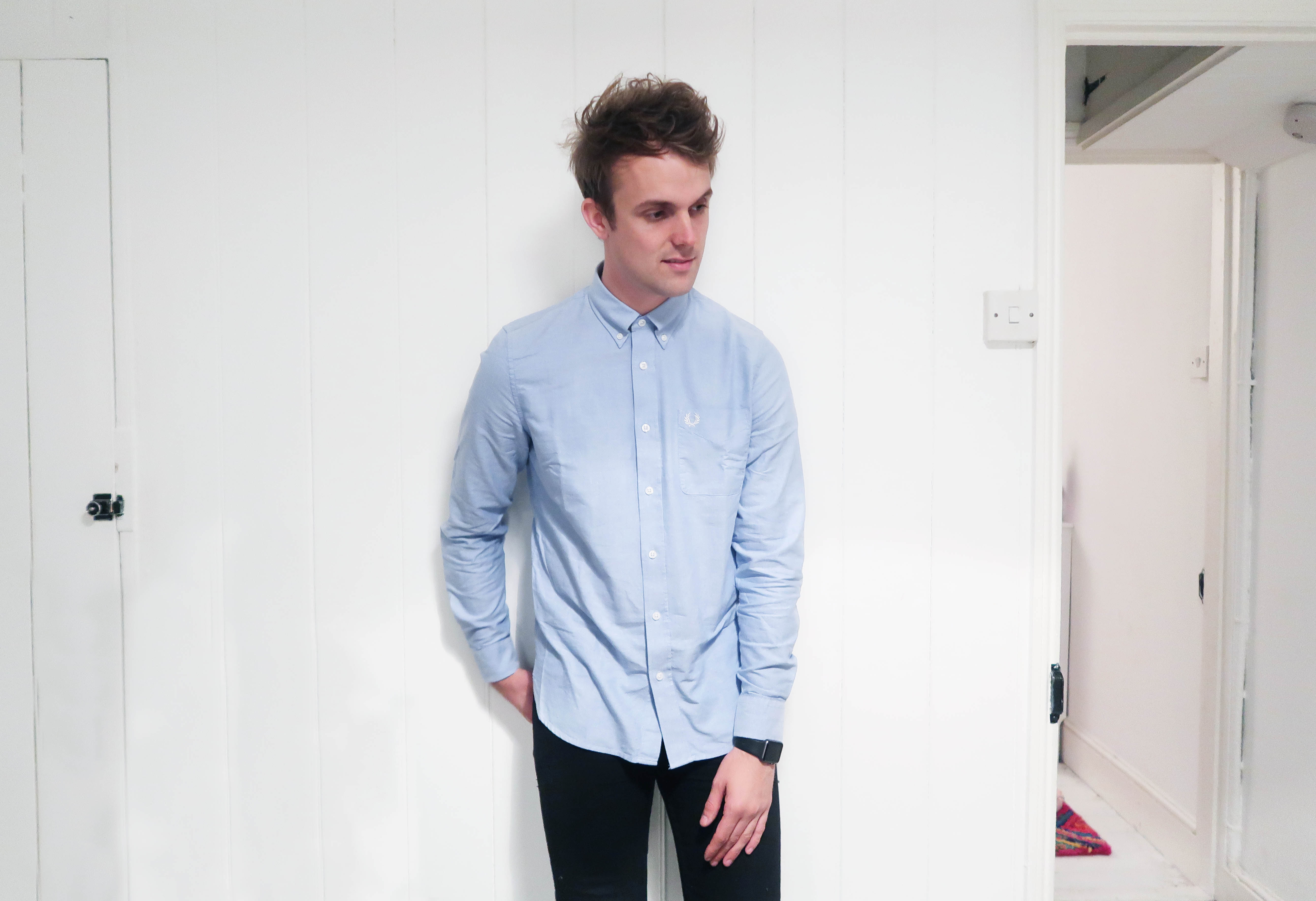 robin stanford wearing fred perry