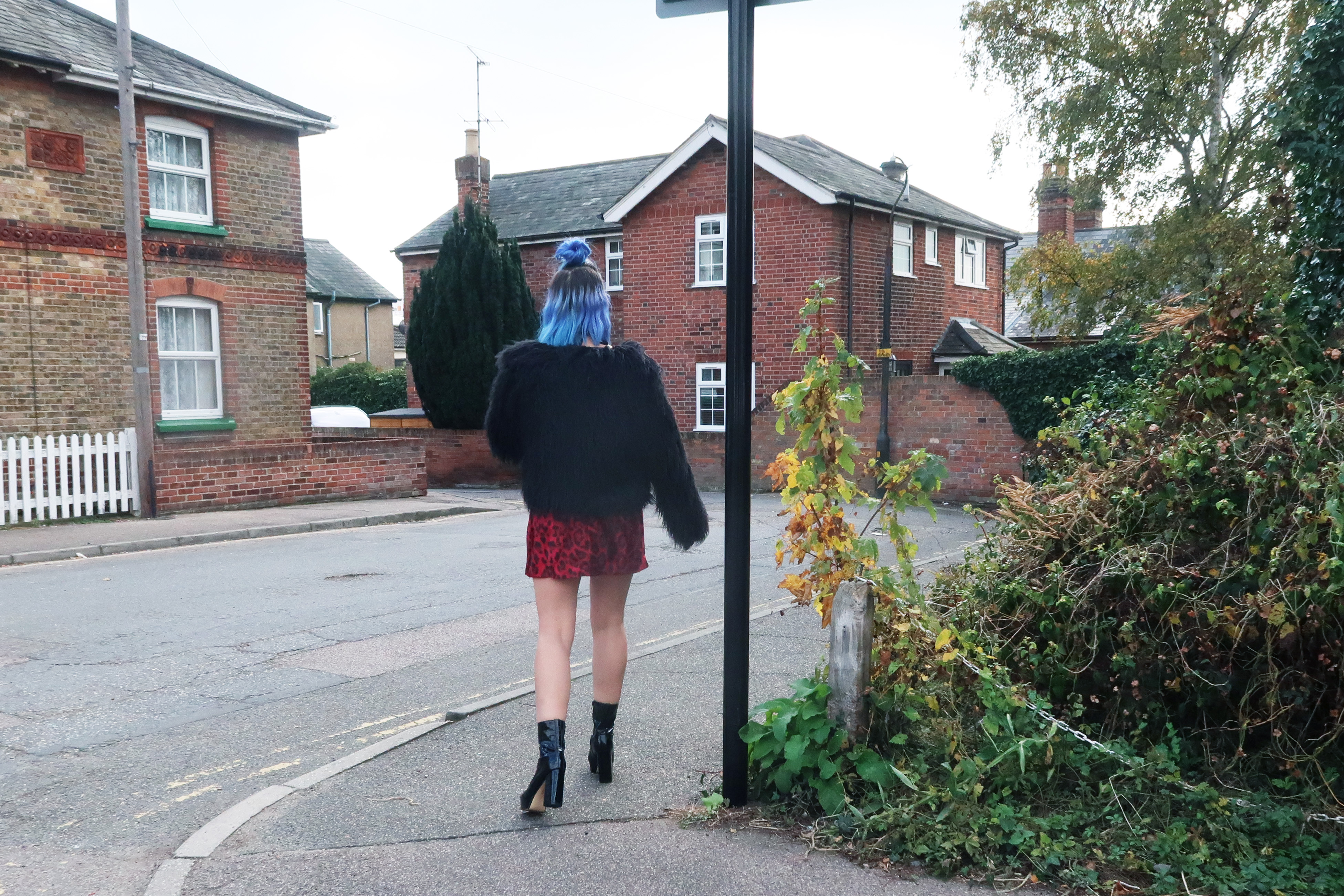 sophie hannah richardson wearing the Aw16 trend cat print