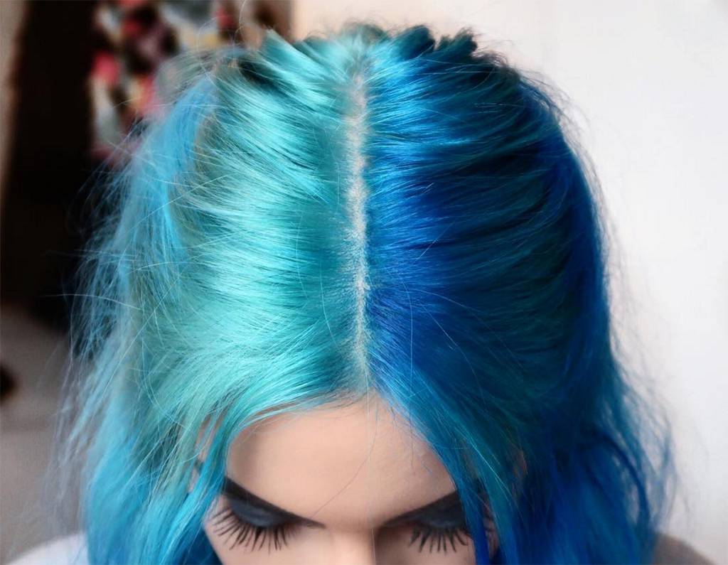 3. Step-by-Step Guide to Split Dye Blue Hair - wide 9