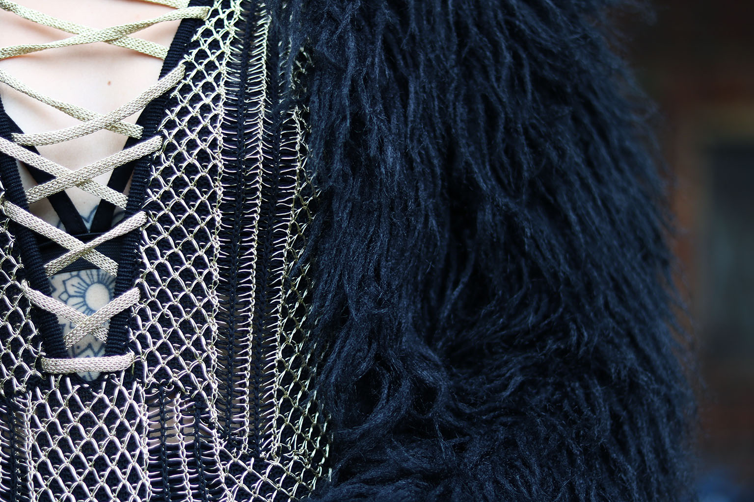 sophie hannah richardson wearing prettylittlething party dress