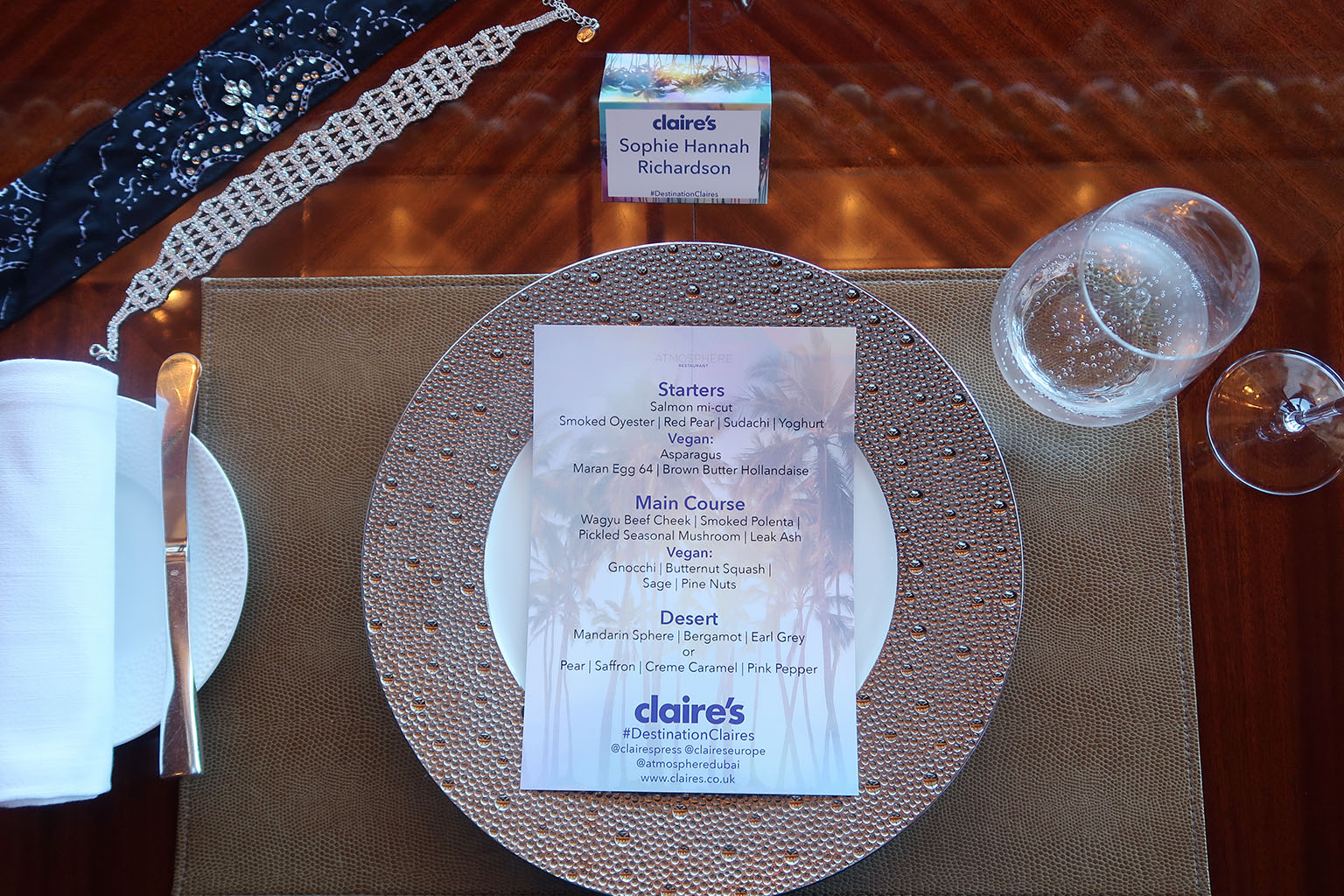 dubai press trip claires