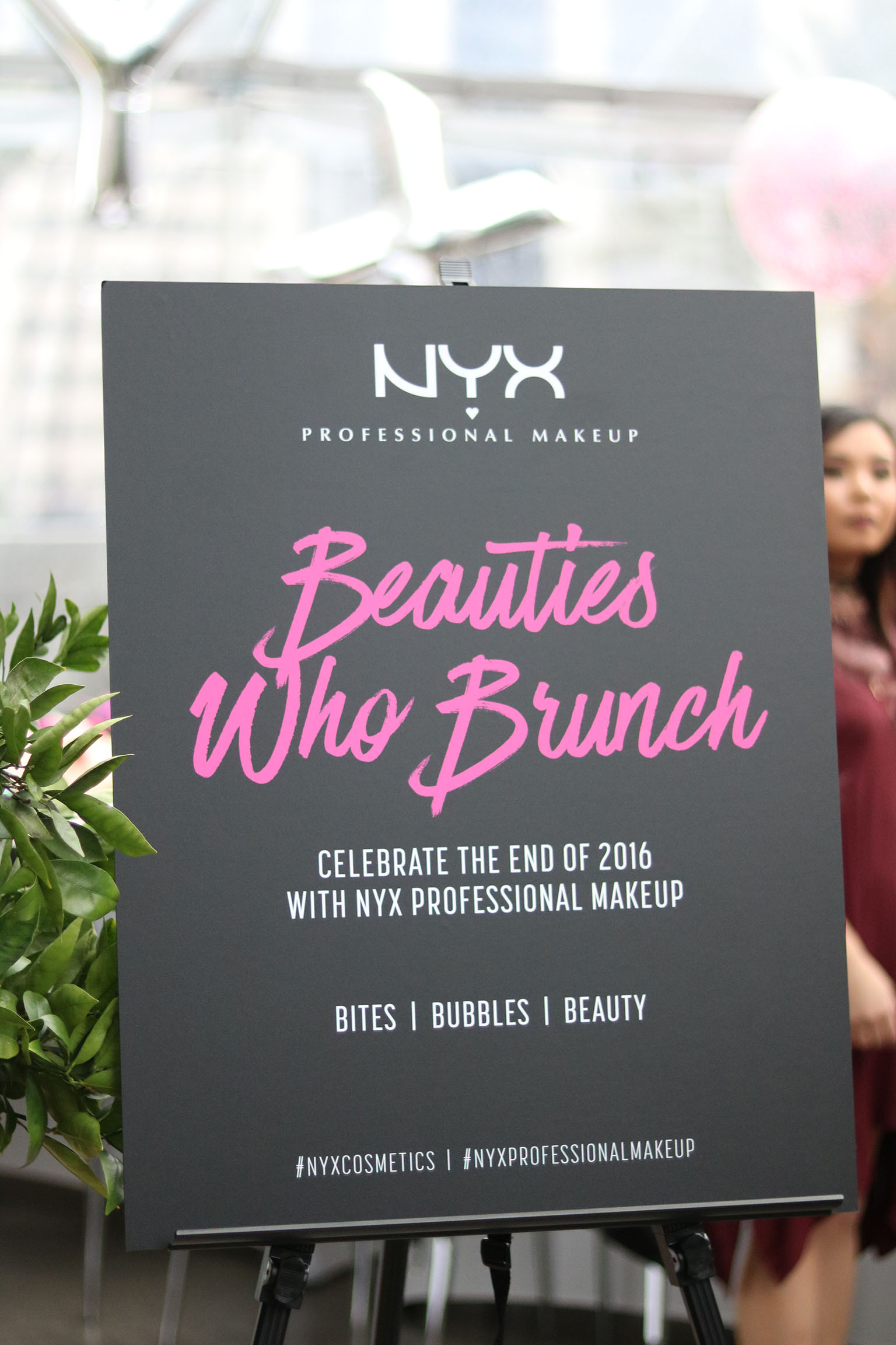 nyx cosmetics blogger brunch in la