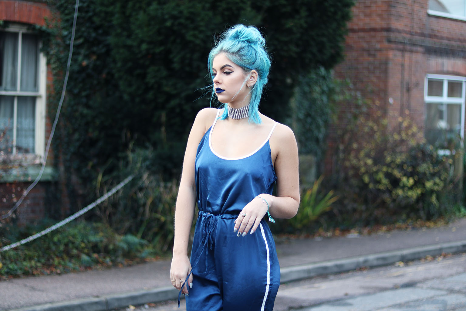 sophie hannah richardson baddie winkle missguided party jumpsuit