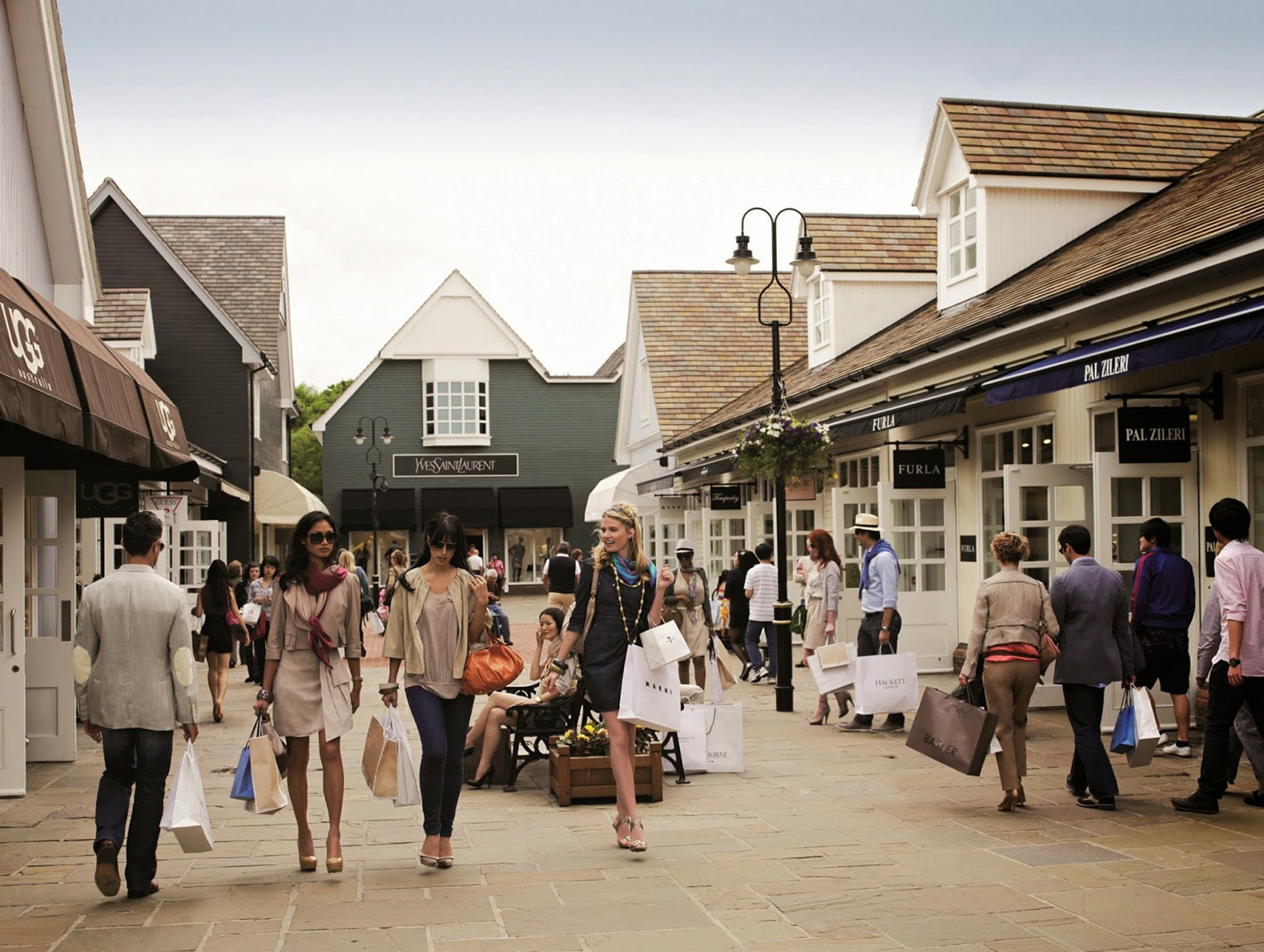 shopping at bicester village