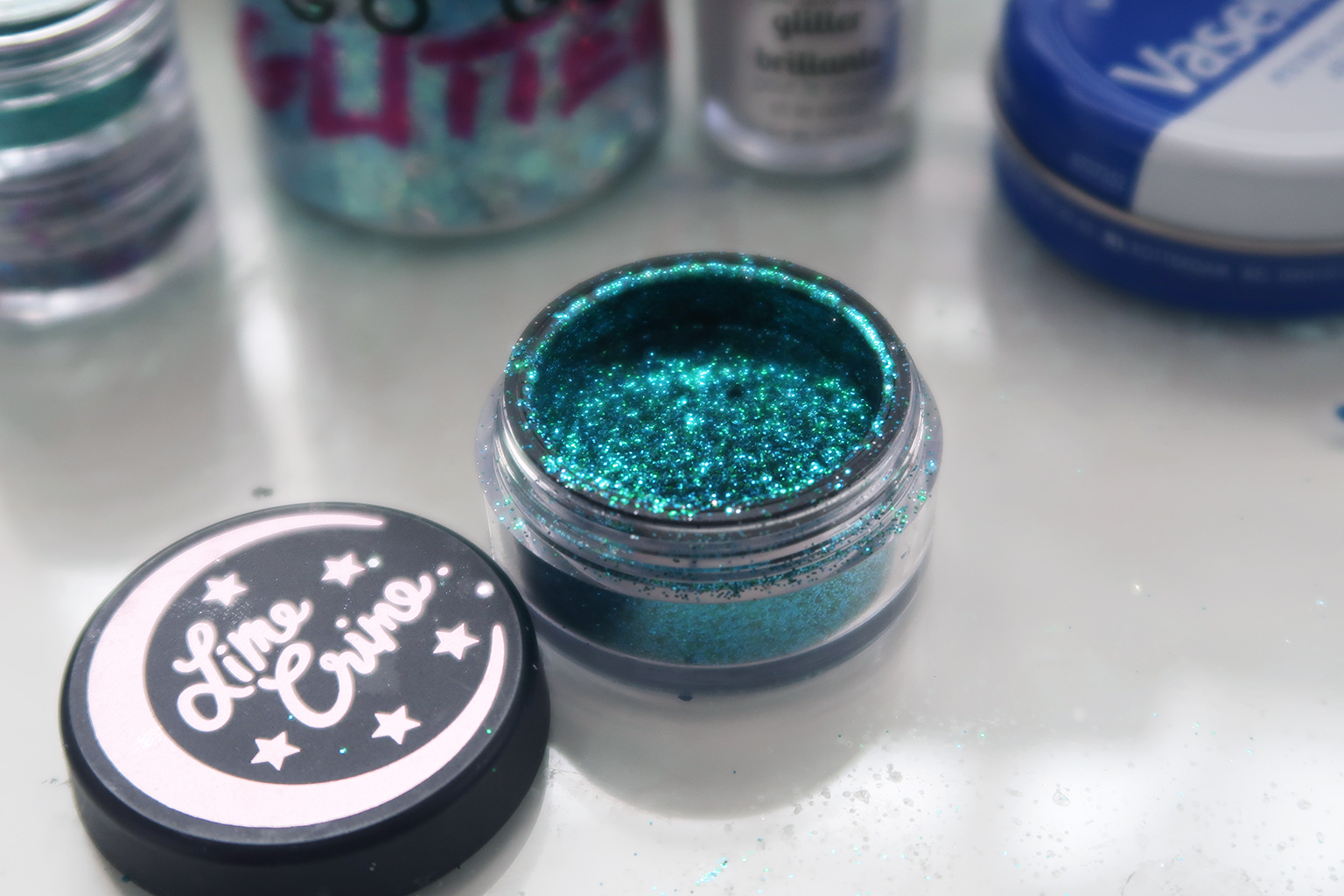 lime crime glitter