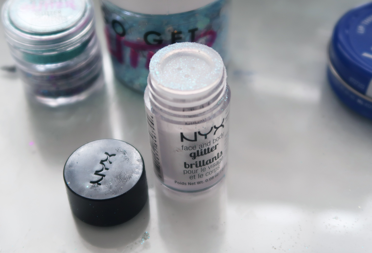 nyx face and body glitter