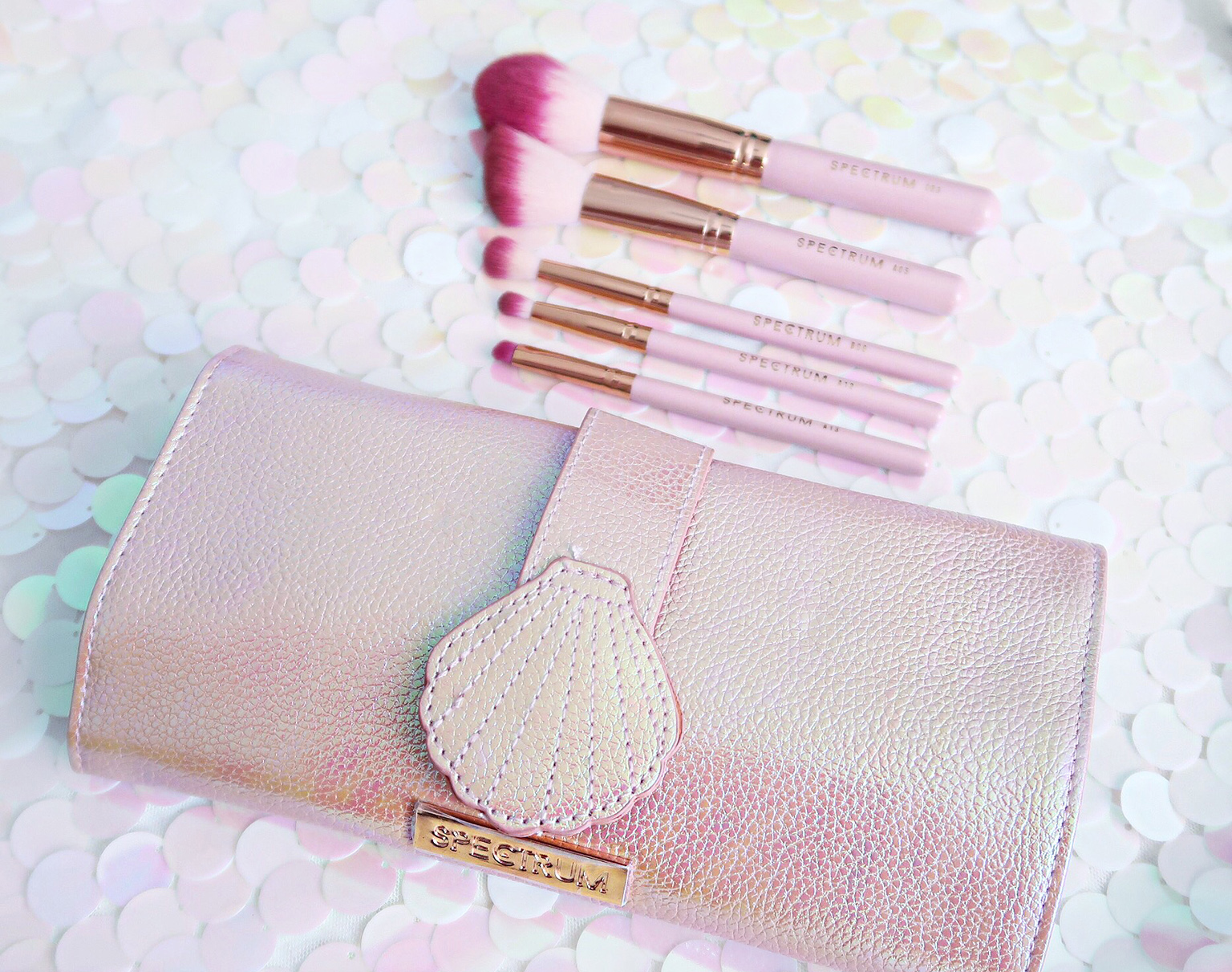 spectrum bomb shell pearly queen mermaid brushes