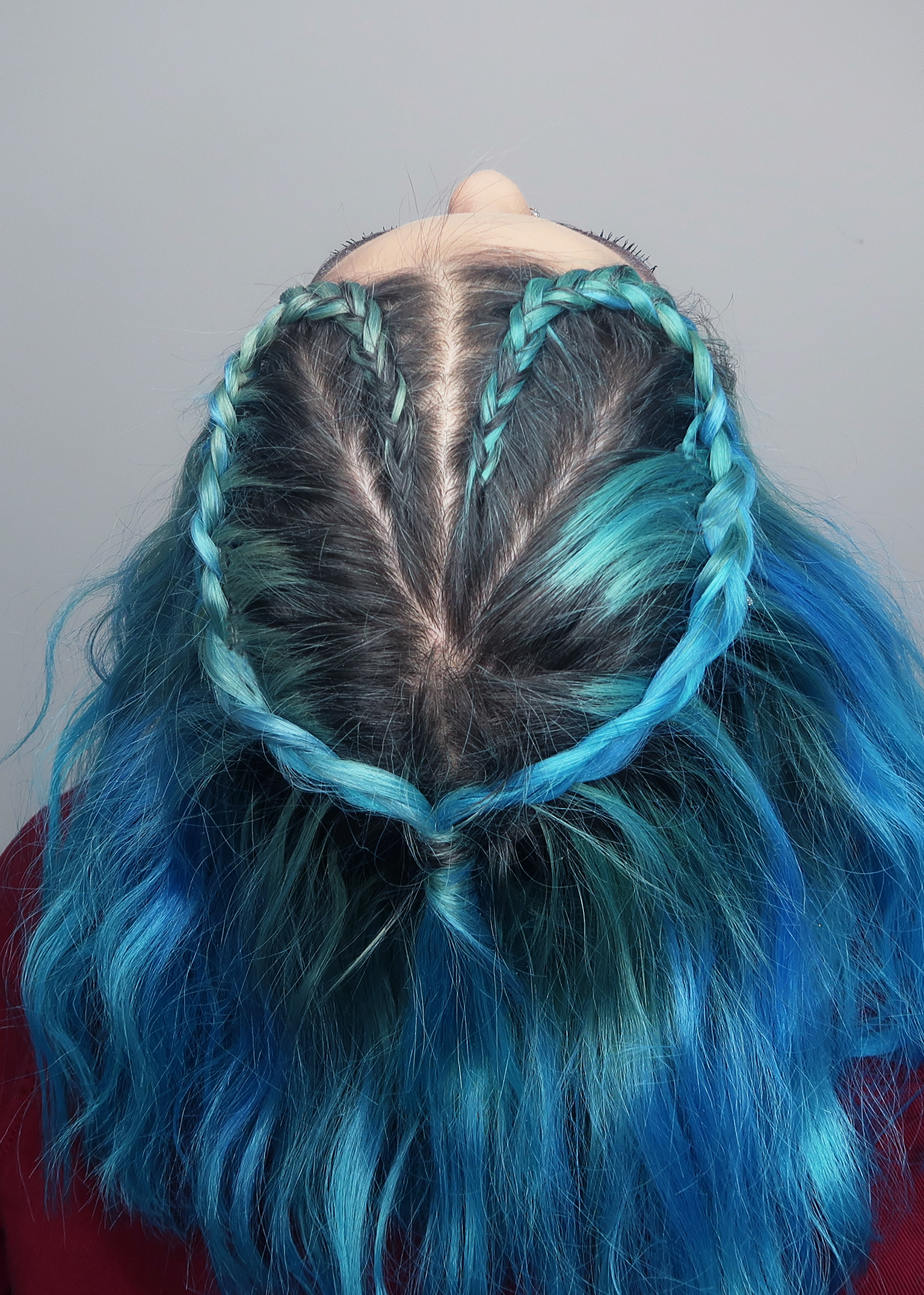 sophie hannah richardson with valentine's day hair