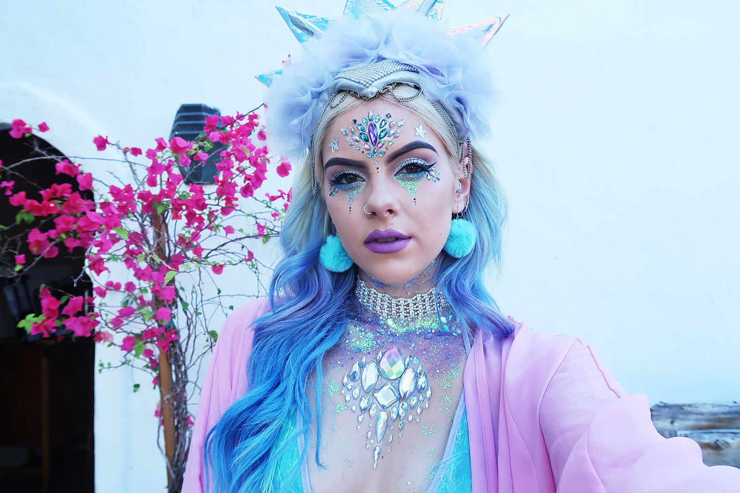 coachella festival makeup