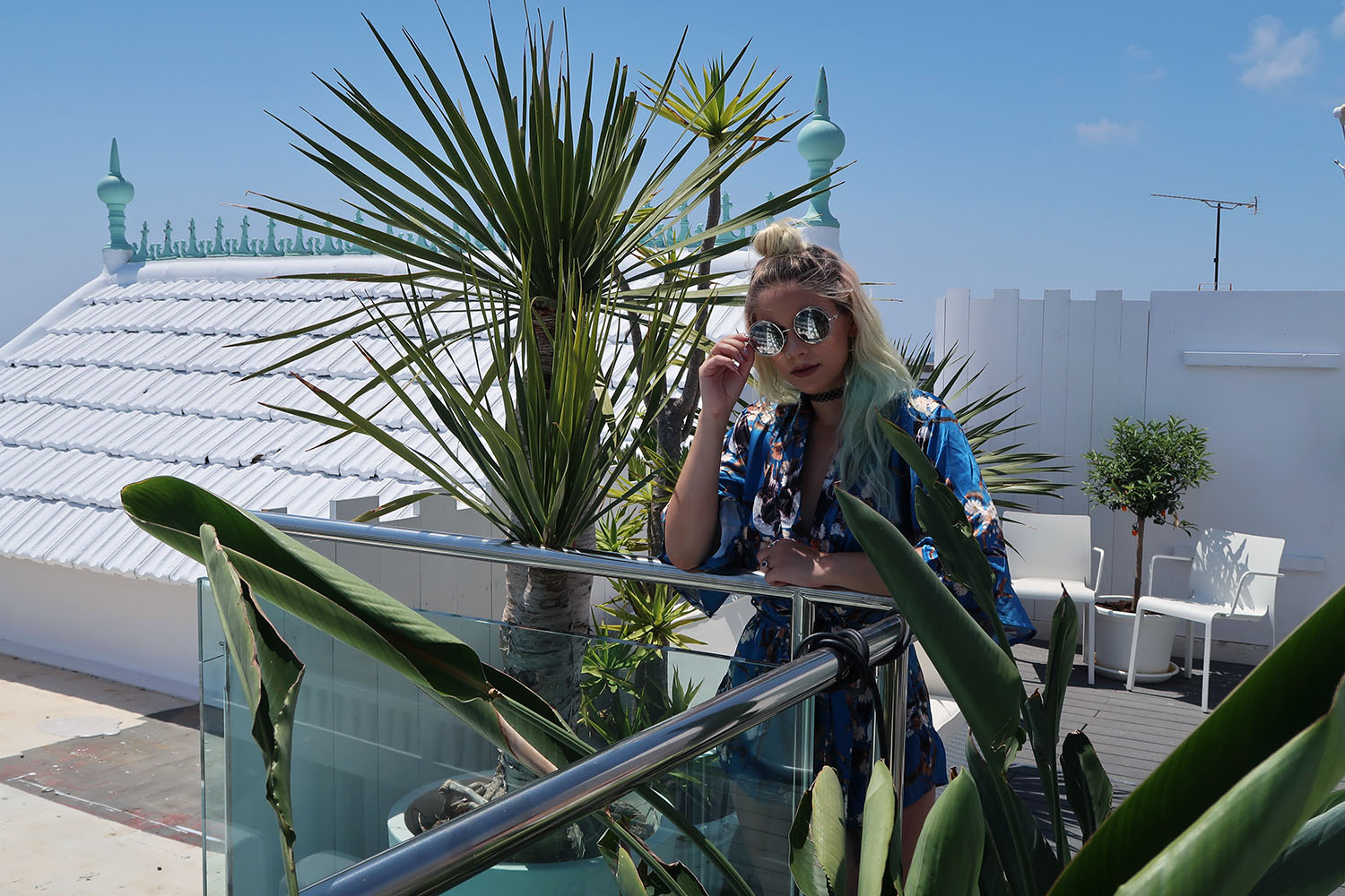 sophie hannah richardson wearing missguided in ibiza