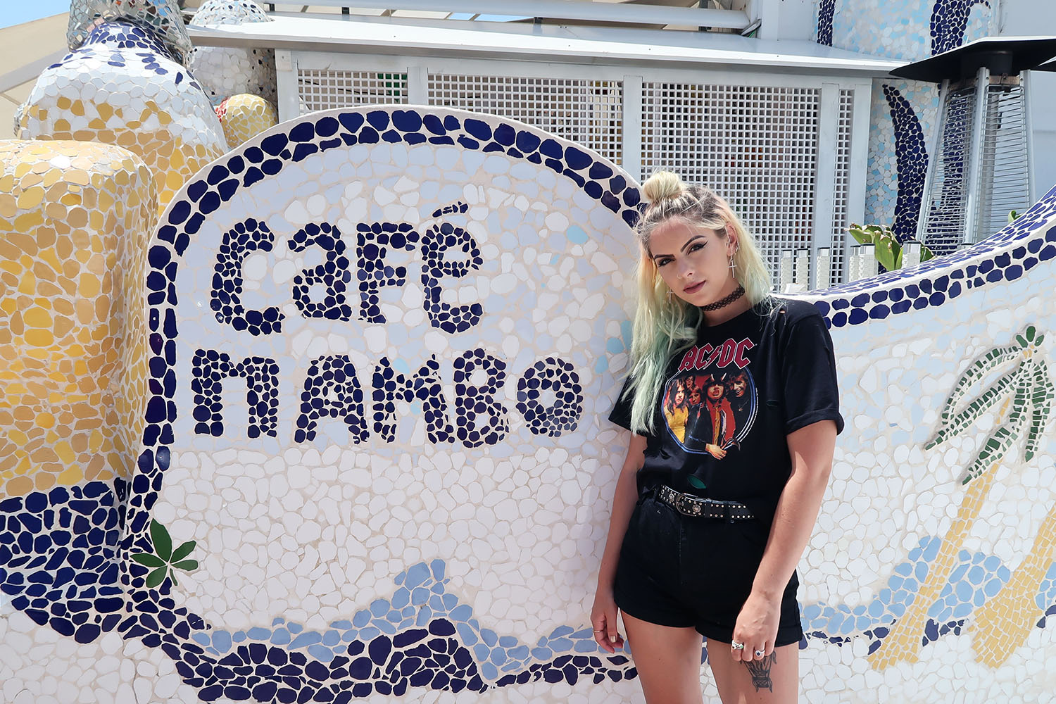 sophie hannah richardson wearing missguided in ibiza