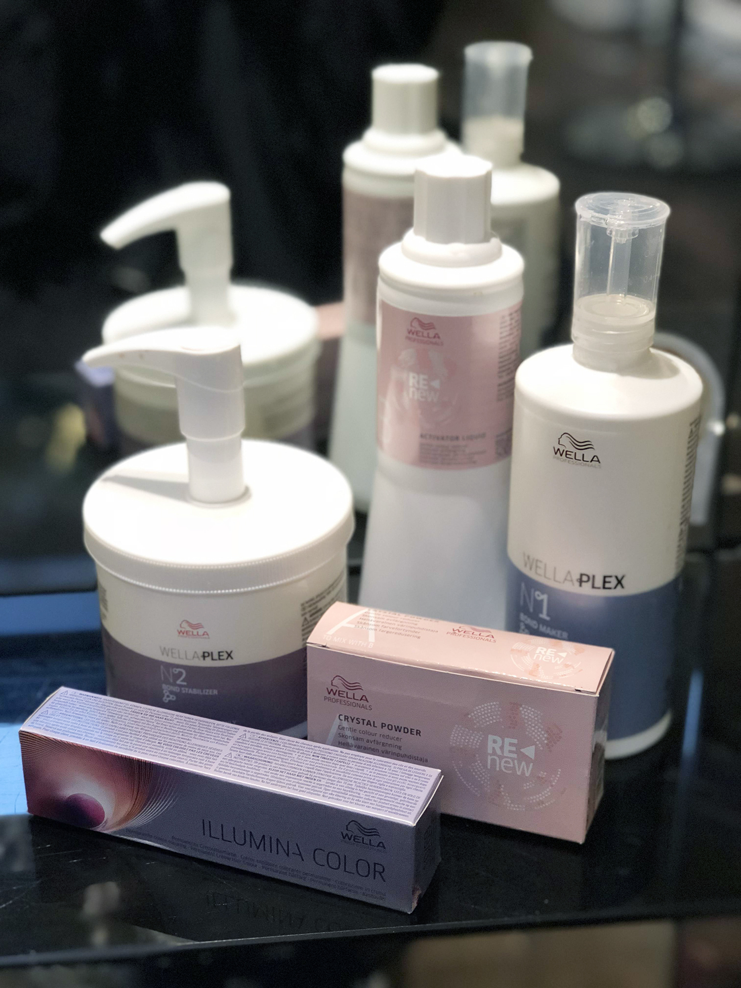 wella hair products