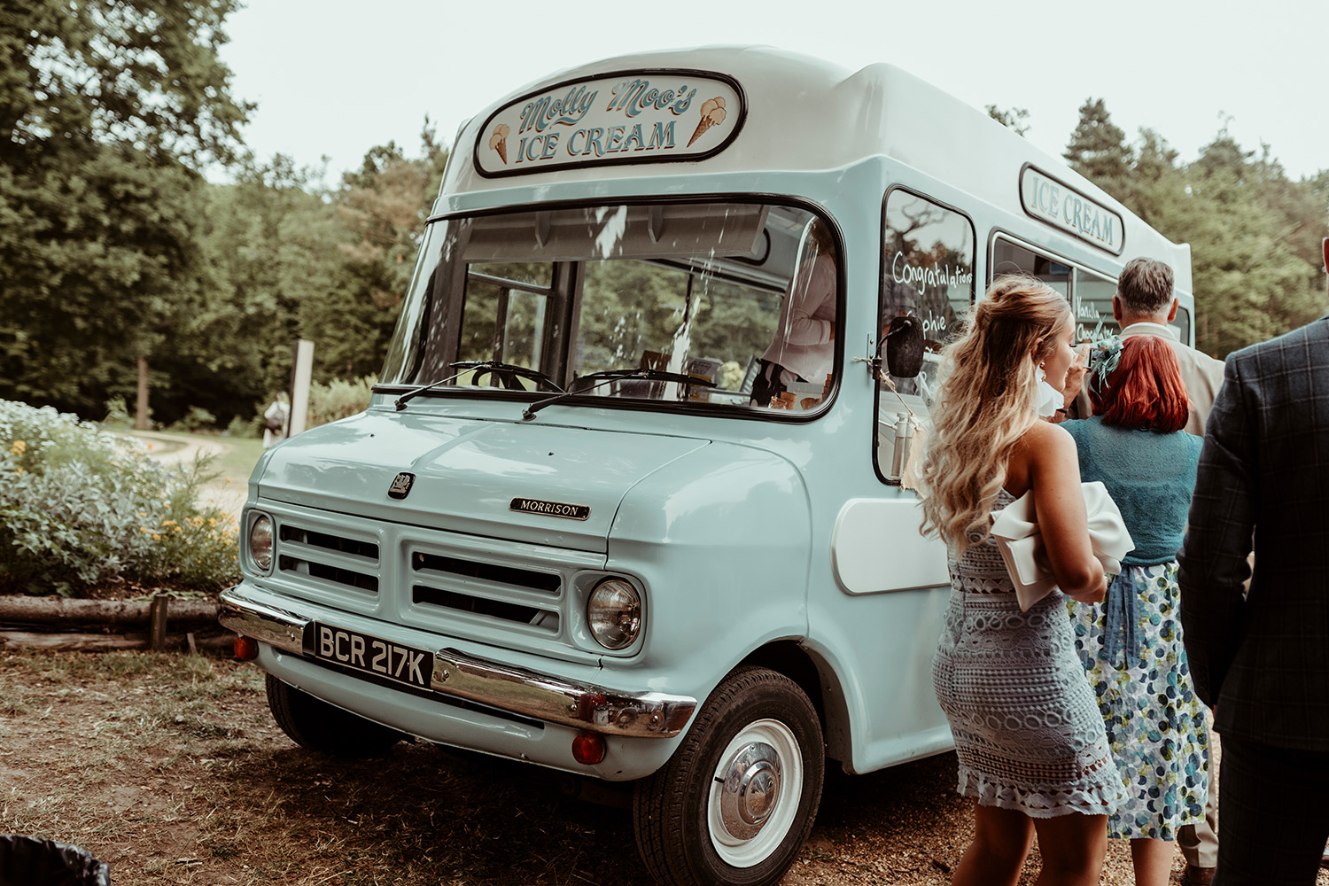 ice cream van wedding