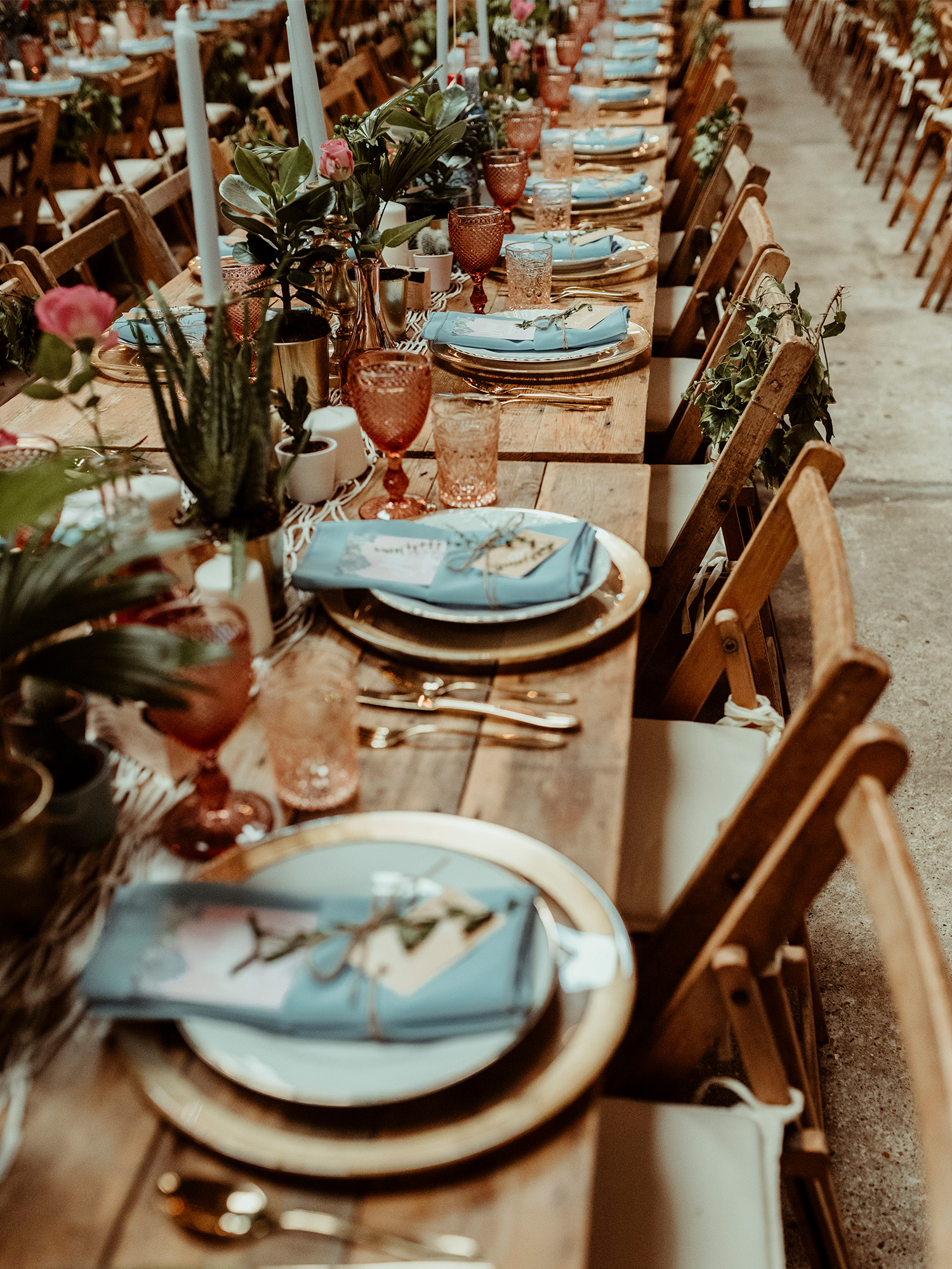 wedding reception decor