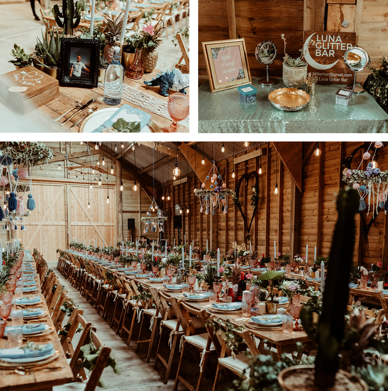 wedding reception decor
