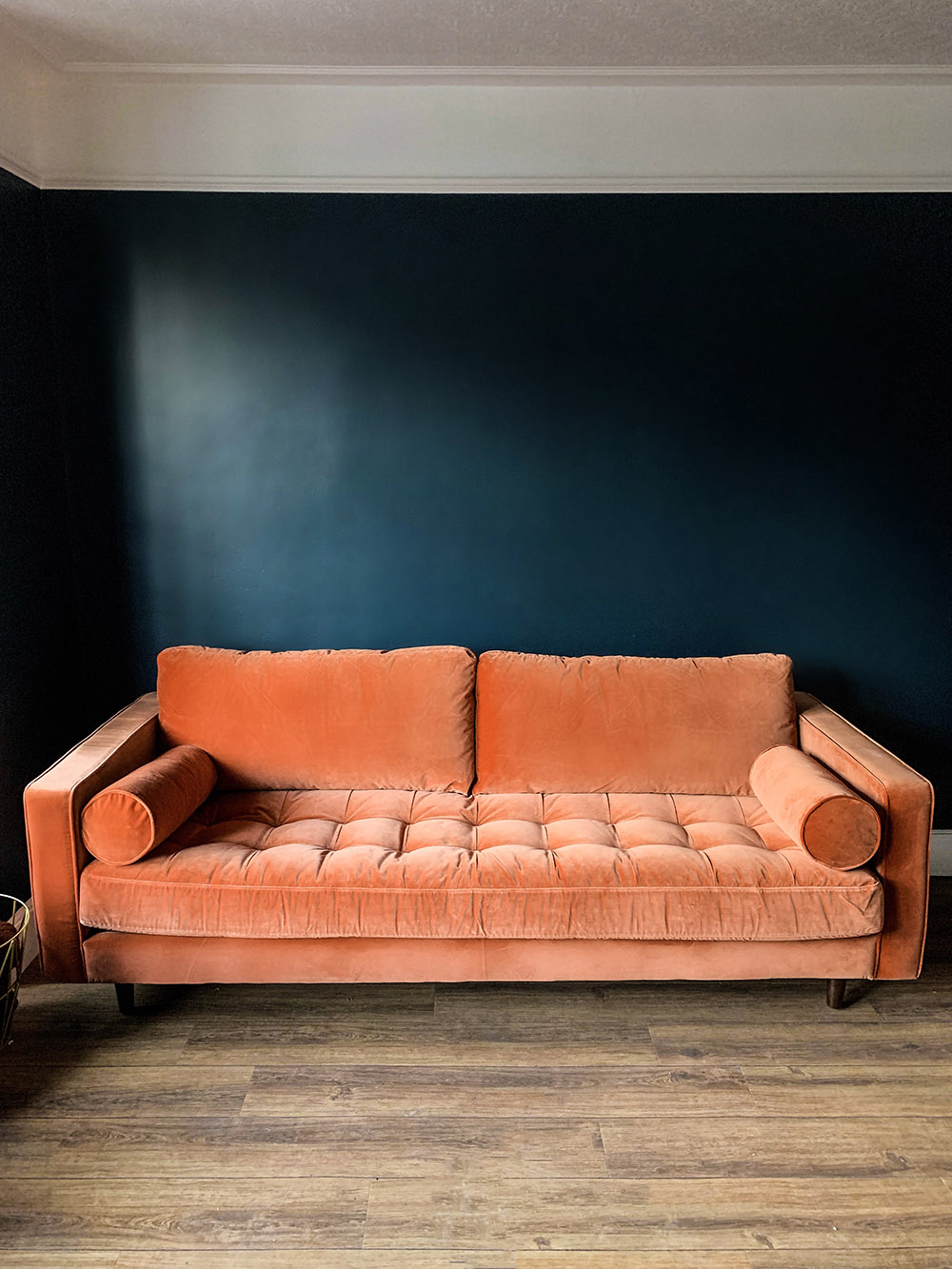 Made Scott Sofa in orange