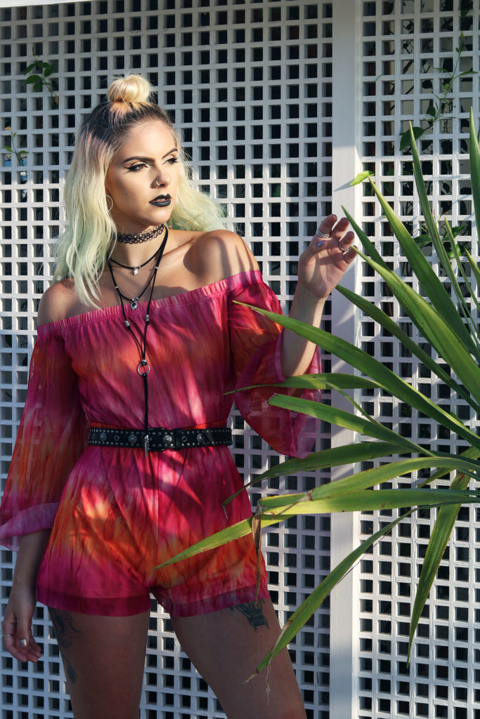 sophie hannah richardson wearing missguided in ibiza