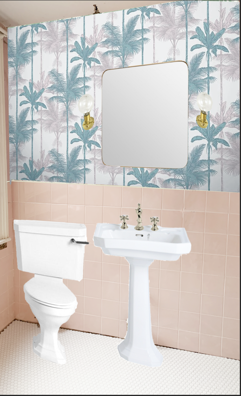 PINK BATHROOM RENOVATION - Sophie Hannah